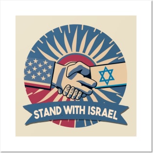 Stand With Israel Posters and Art